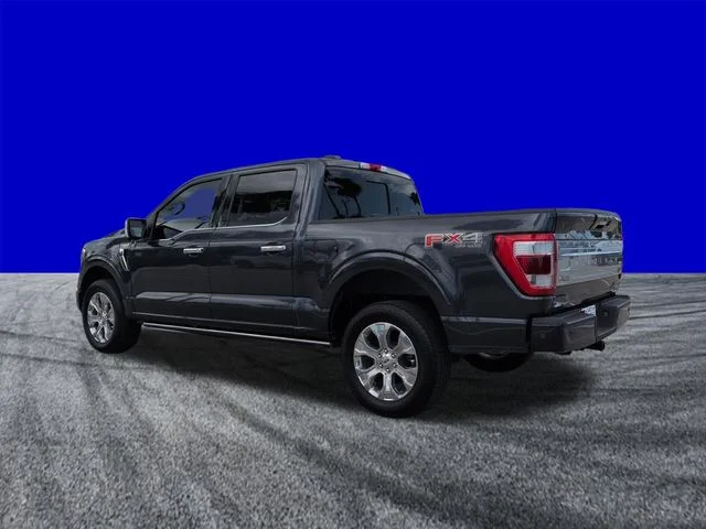 Certified Used 2022 Blue Ford Platinum image 6