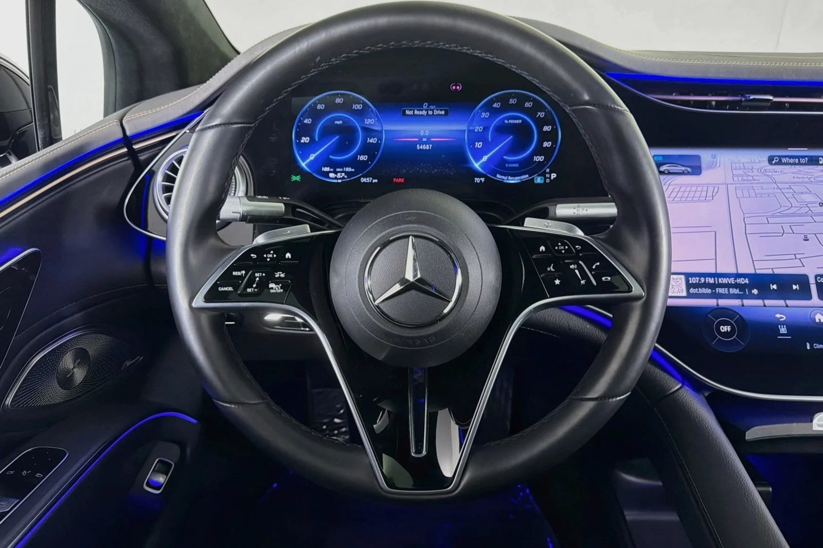 Certified Used 2023 Obsidian Black Metallic Mercedes-Benz EQS 450 image 20