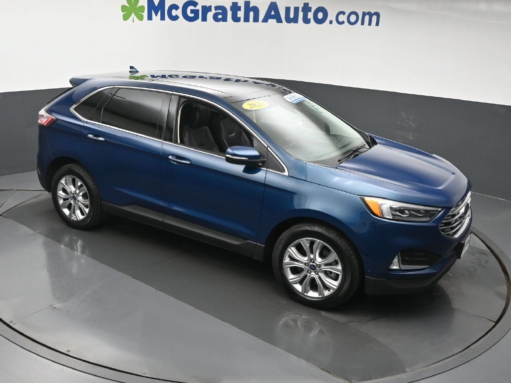 Used 2020 Green Ford Titanium image 3