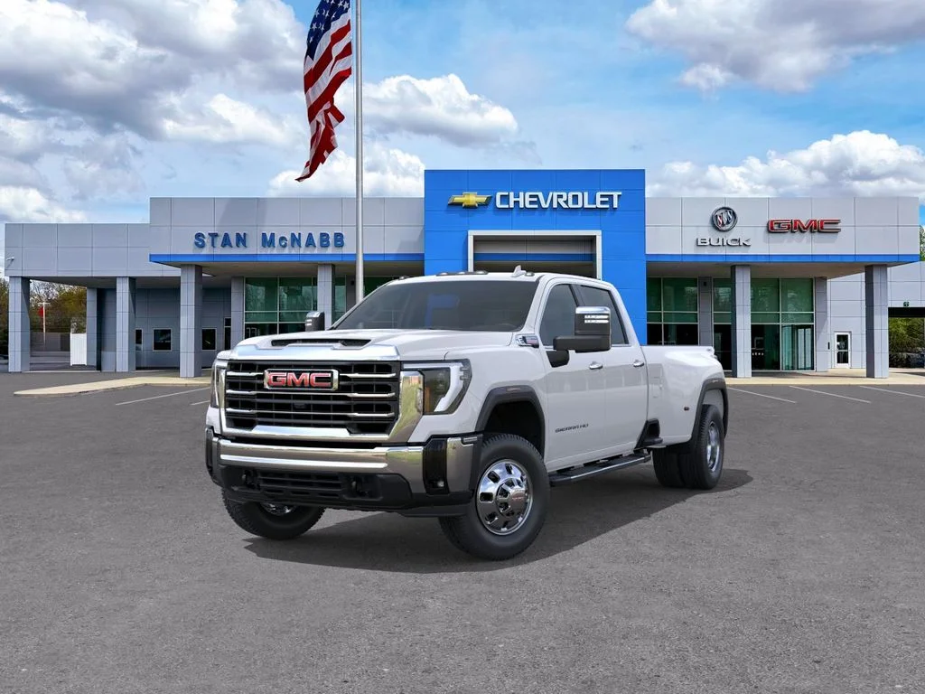 New 2026 Summit White GMC SLT DRW image 8