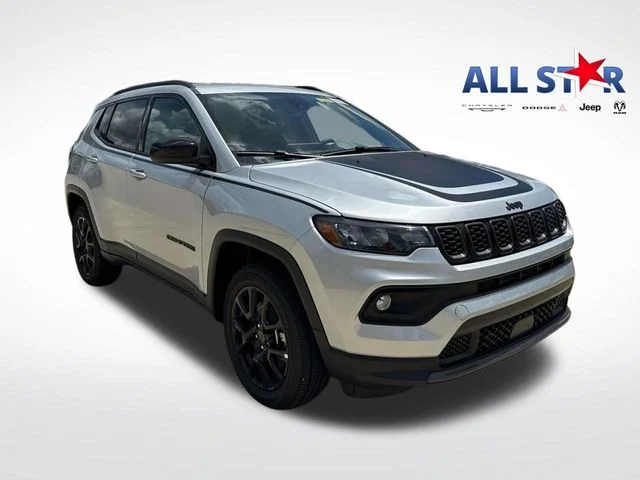 New 2026 Silver Jeep Latitude image 1