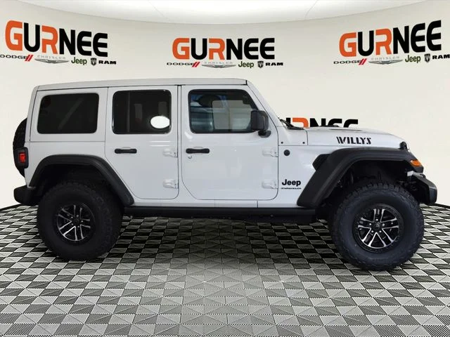 New 2026 Bright White Clear-Coat Exterior Paint Jeep Willys image 2