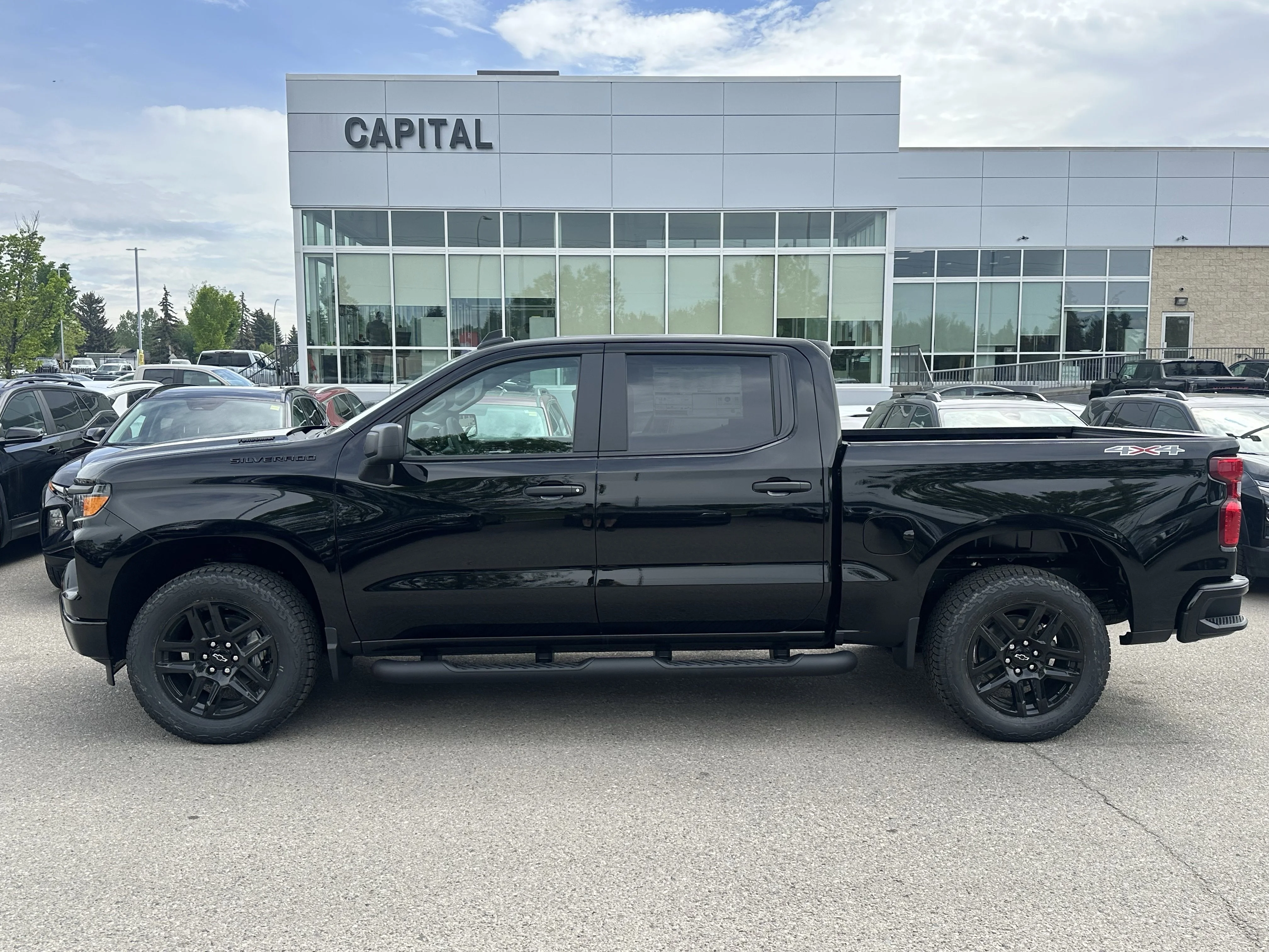 New 2026 Black Chevrolet Custom image 3