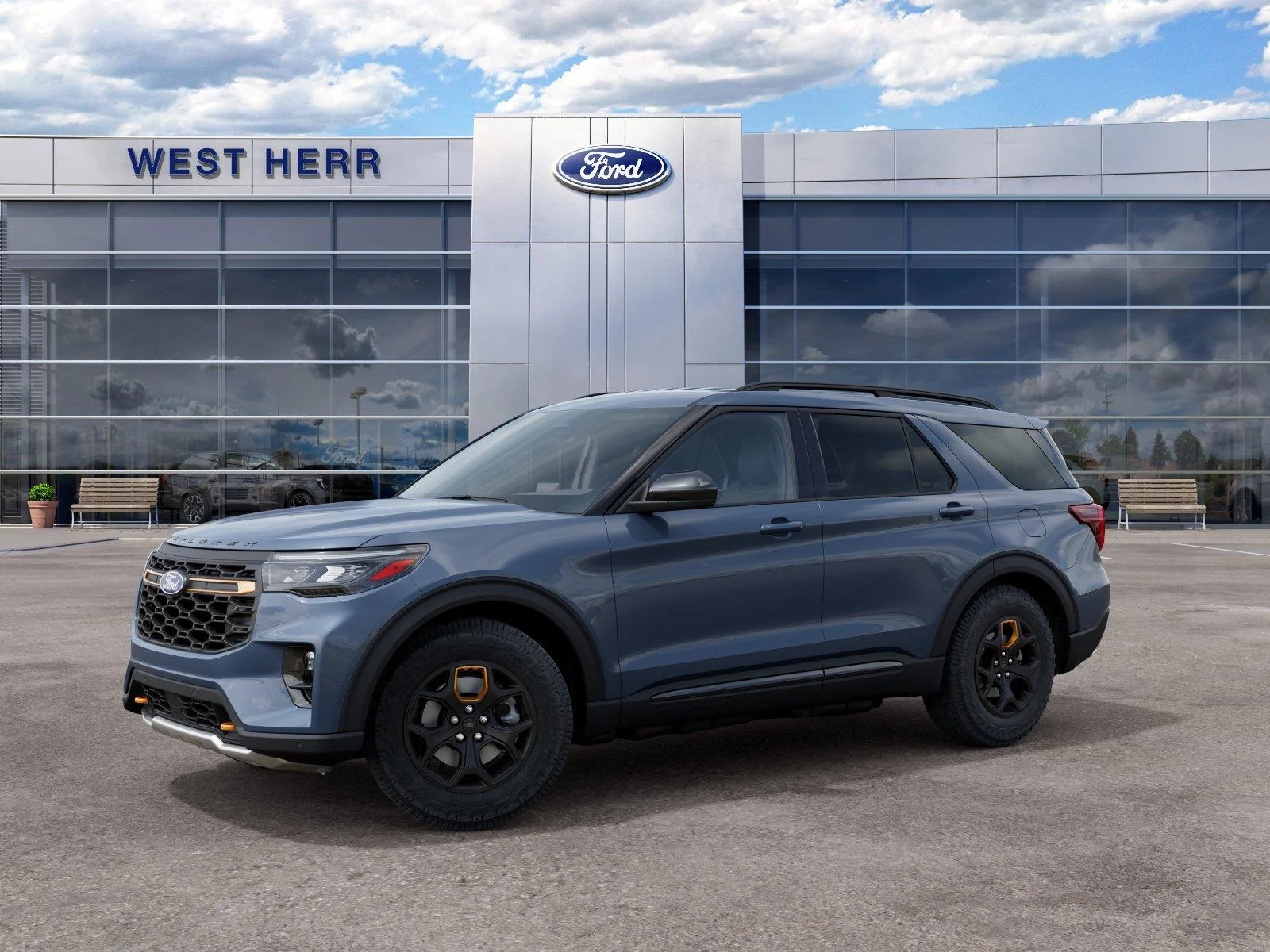 New 2027 Vapor Blue Metallic Ford Tremor® image 2