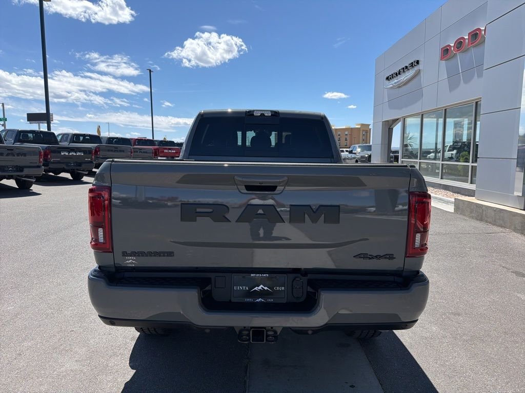 New 2026 Ceramic Gray Clear-Coat Exterior Paint RAM Laramie image 5