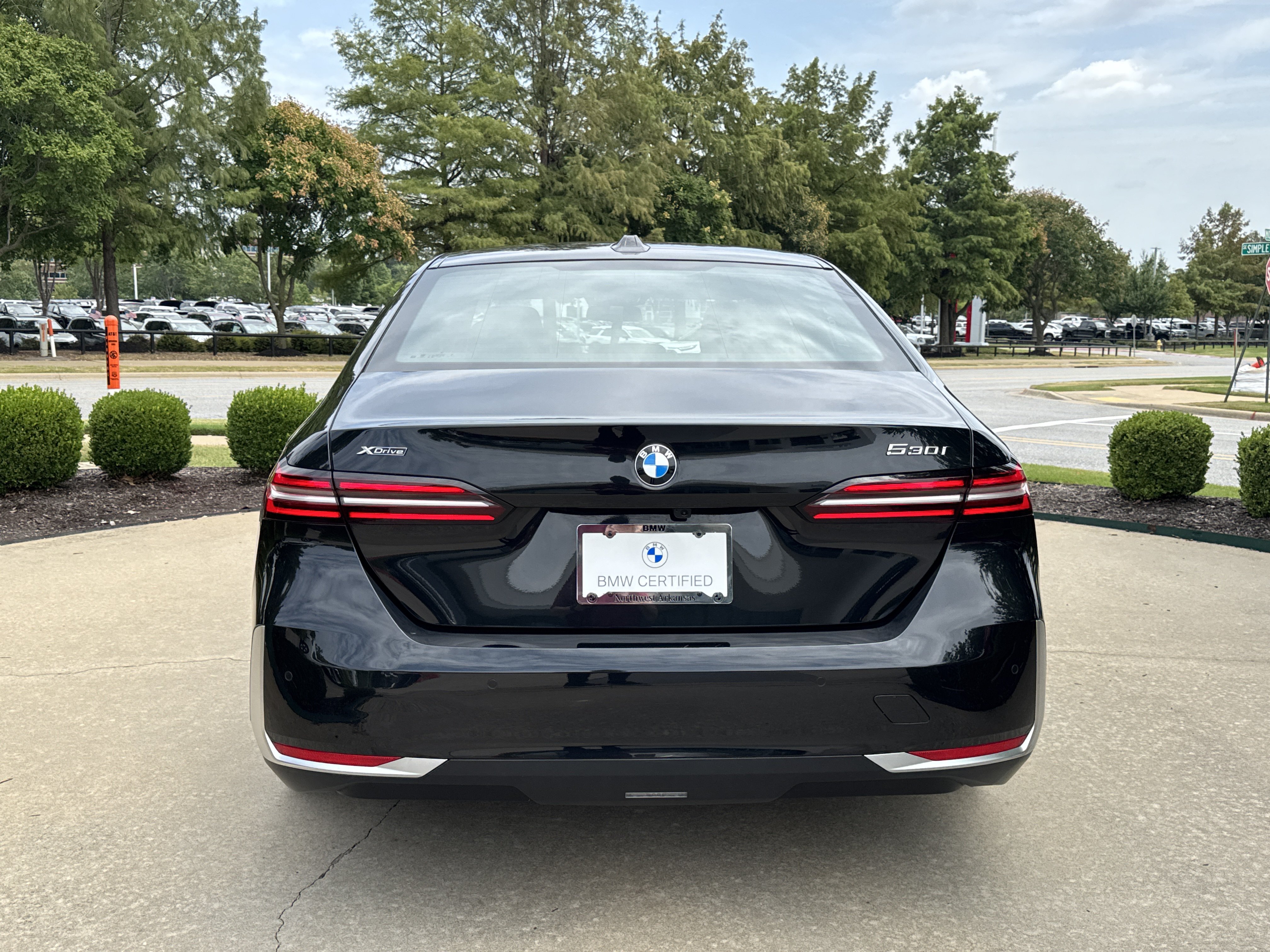 Certified Used 2026 Black Sapphire Metallic BMW 530i xDrive image 4