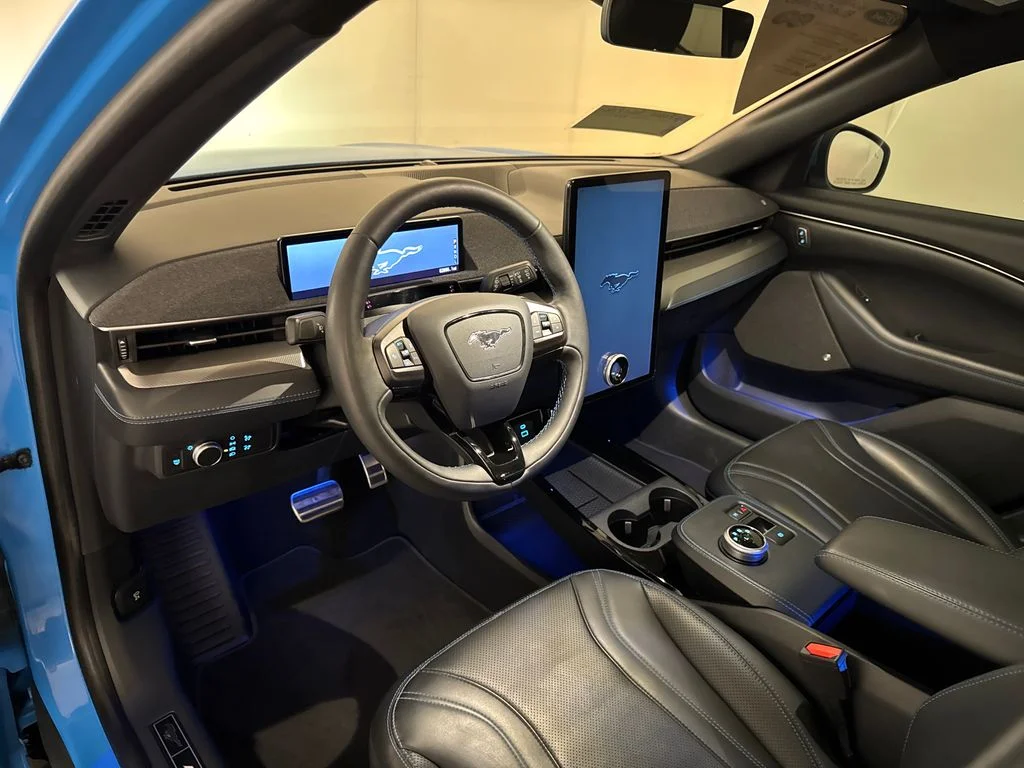 Certified Used 2021 Blue Ford Premium image 6