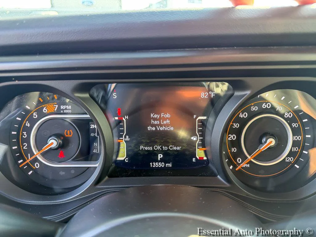 Used 2025 Black Clearcoat Jeep Sahara image 14