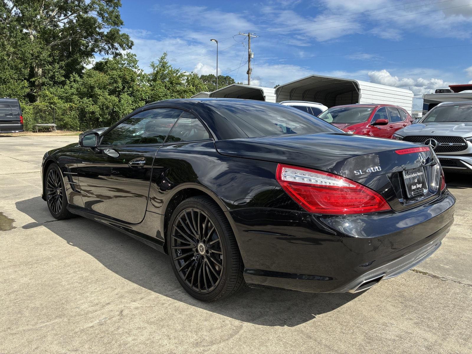 Used 2016 Obsidian Black Metallic Mercedes-Benz SL 400 image 8