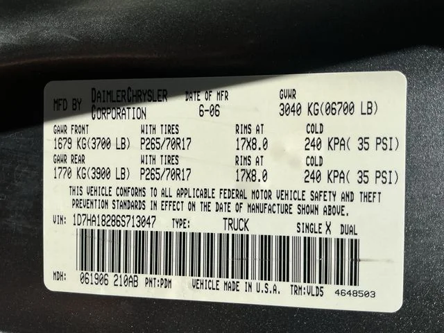 Used 2006 Gray Dodge Laramie image 23