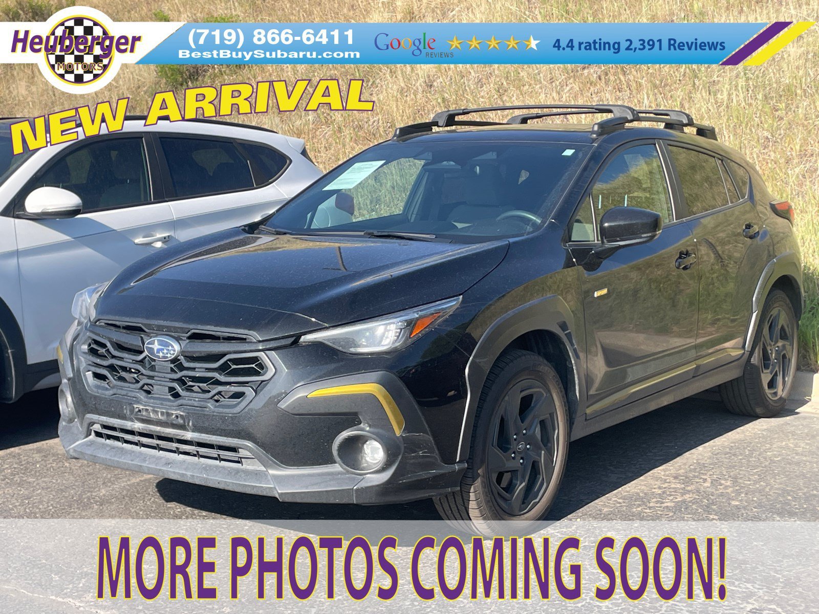 Used 2024 Crystal Black Silica Subaru Sport image 1