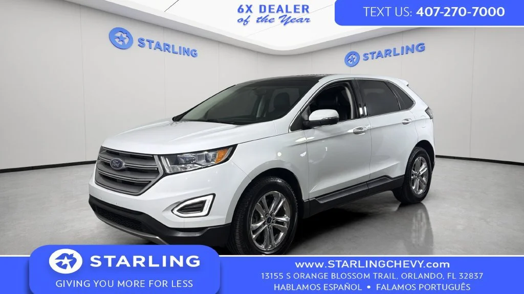 Used 2017 White Ford SEL image 1