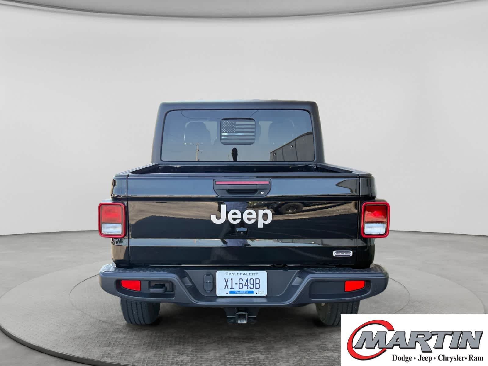 Used 2021 Black Clearcoat Jeep Overland image 6