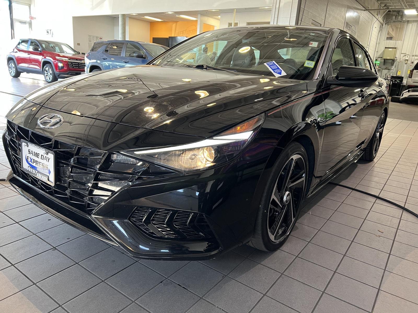 Used 2023 Onyx Black Hyundai N Line image 4