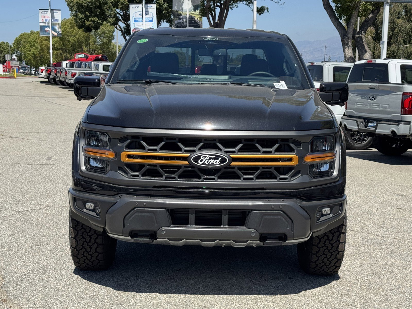 New 2025 Agate Black Metallic Ford Tremor® image 2