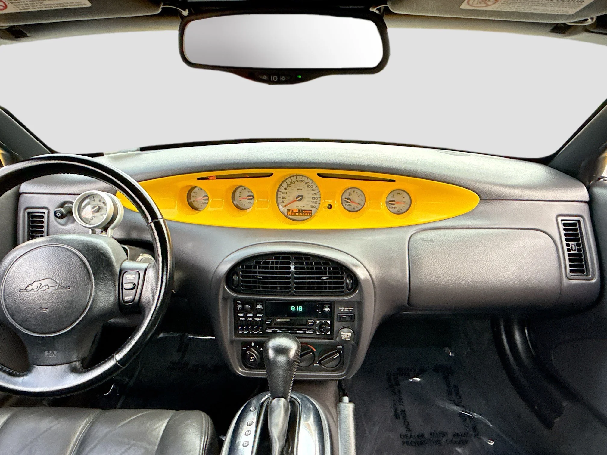 Used 2002 Prowler Yellow Clearcoat/Black Soft Top Chrysler Base image 14
