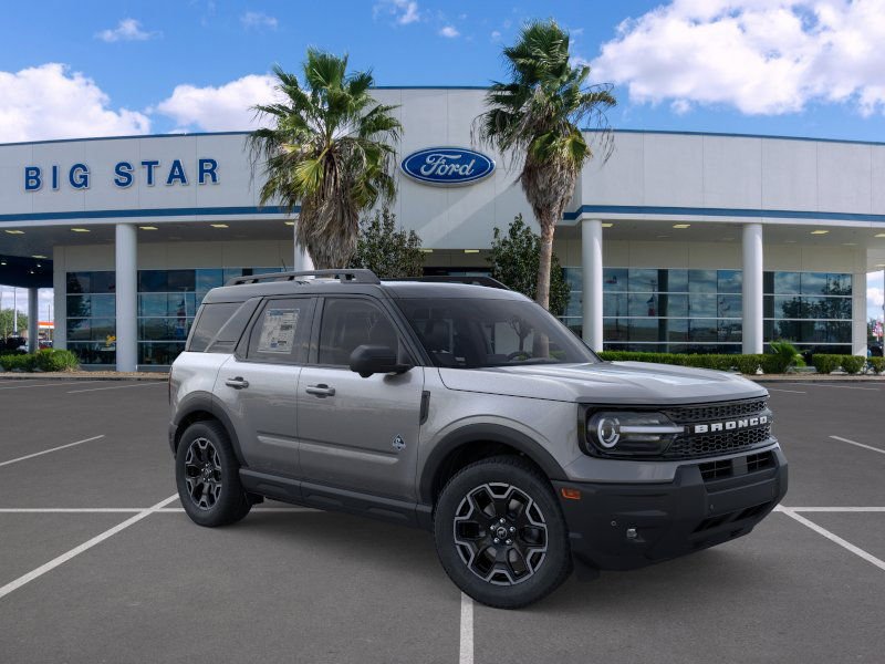 New 2025 Carbonized Gray Metallic Ford Outer Banks® image 7