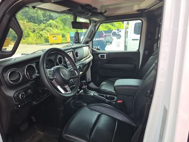 Certified Used 2023 Bright White Clearcoat Jeep Sahara 4xe image 5