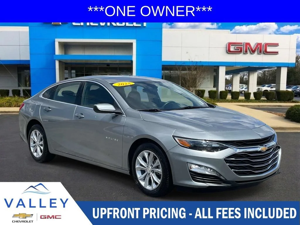 Used 2025 Sterling Gray Metallic Chevrolet 1LT image 1