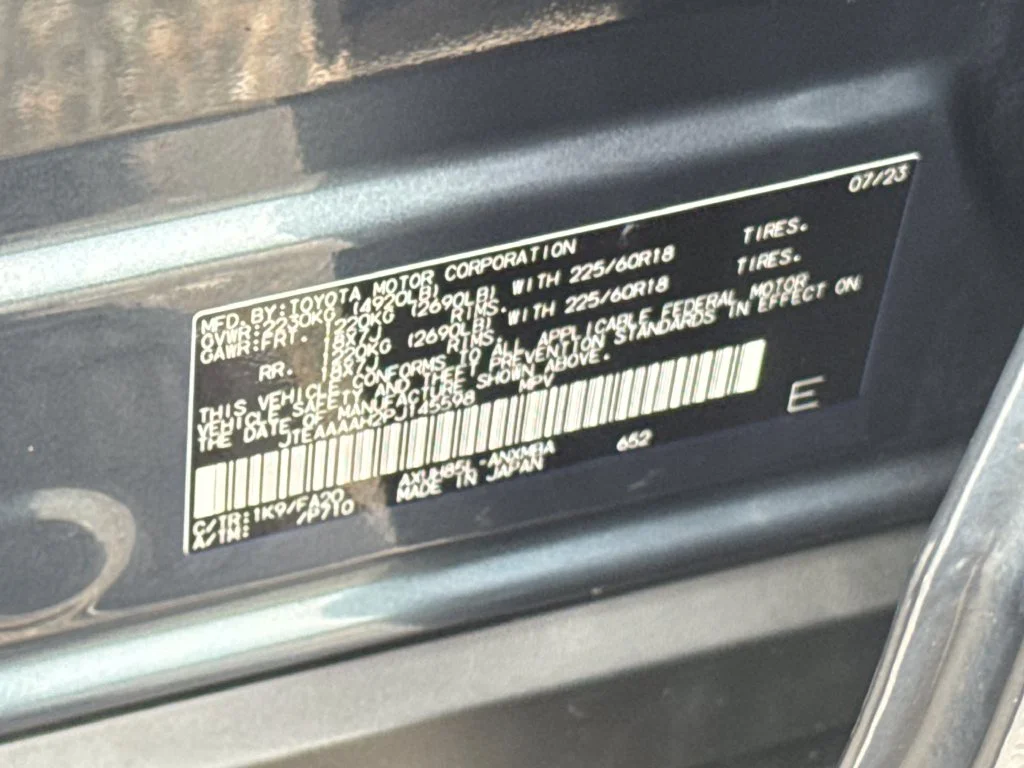 Used 2023 Gray Toyota LE image 45