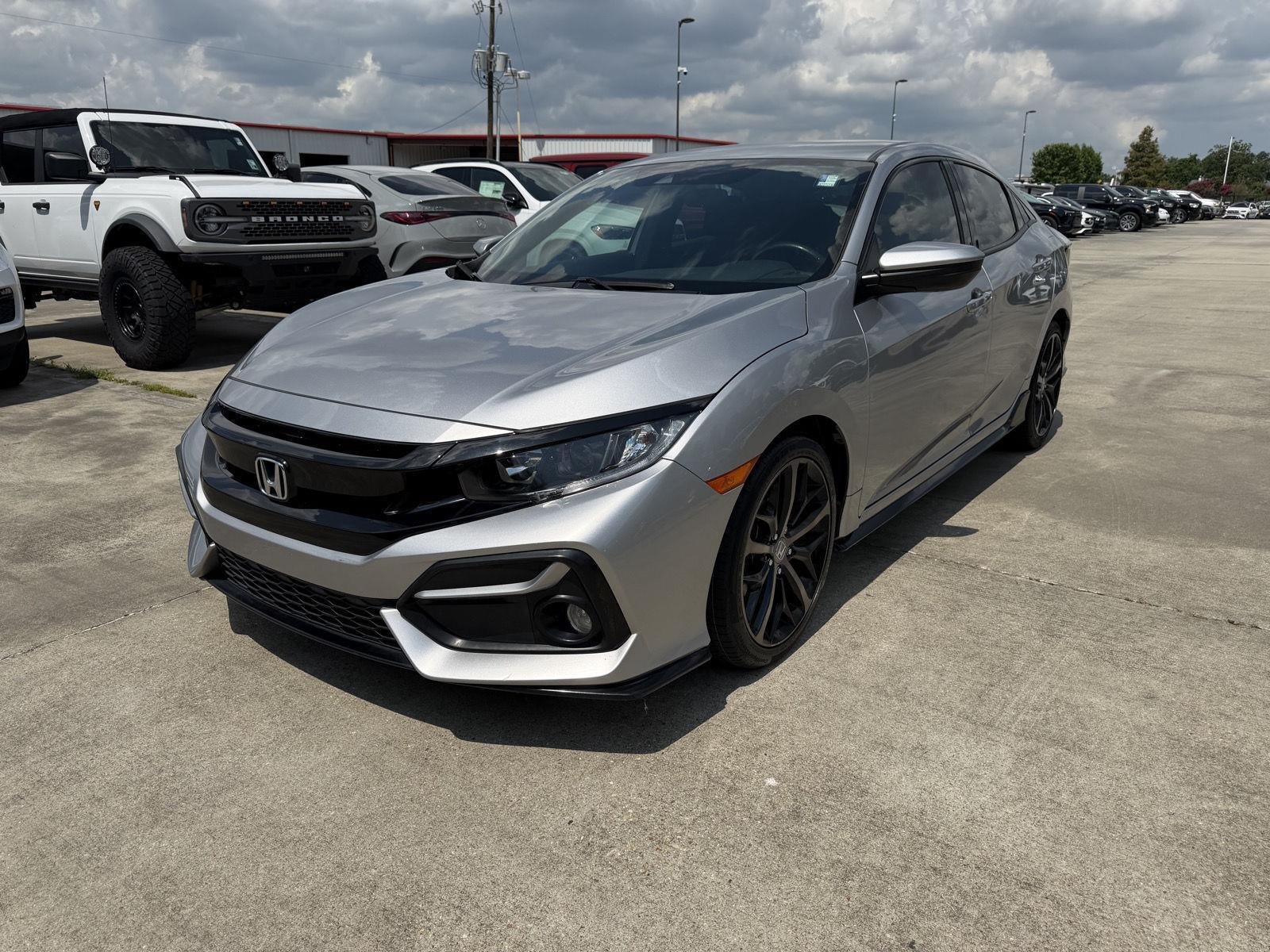 Used 2021 Lunar Silver Metallic Honda Sport image 3