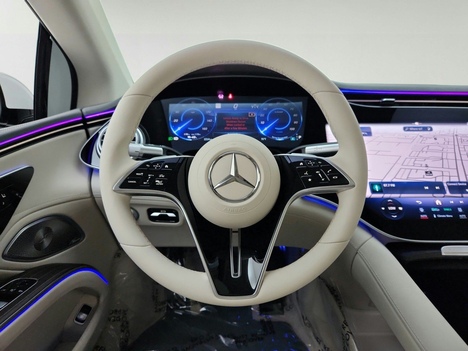 Certified Used 2024 Polar White Mercedes-Benz EQS 450+ image 23
