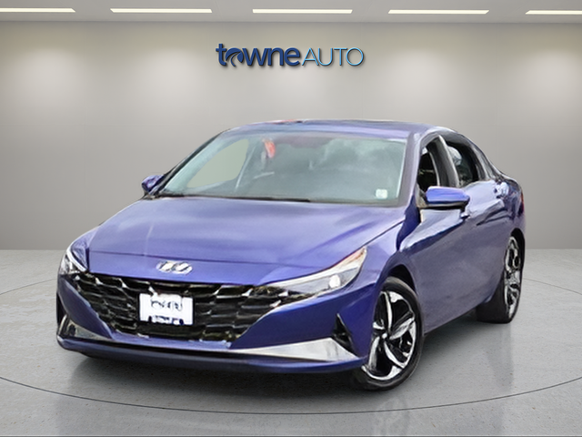 Used 2023 Blue Hyundai Limited image 9