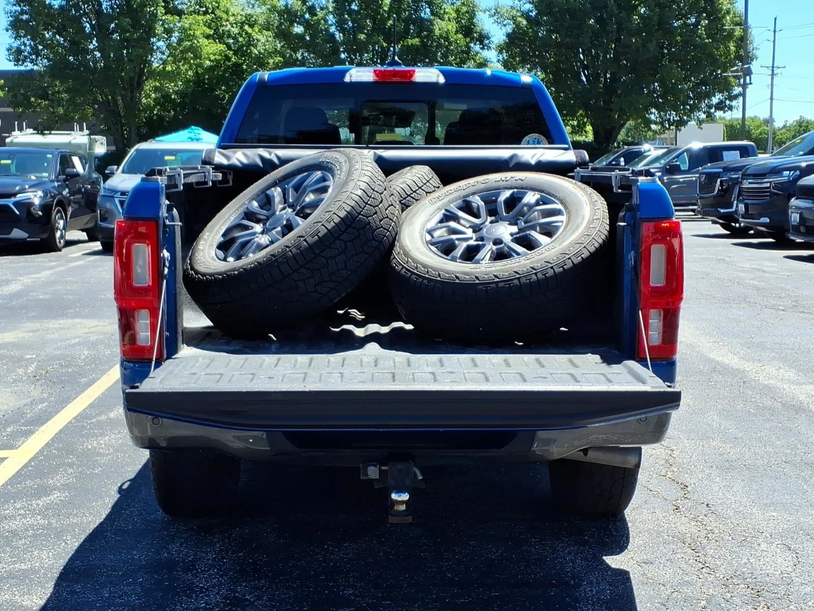 Used 2020 Lightning Blue Metallic Ford XLT image 30