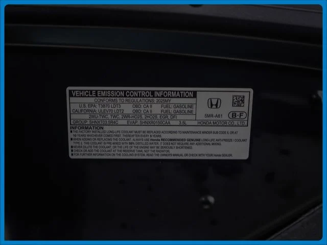 Certified Used 2025 Black Honda EX-L image 28