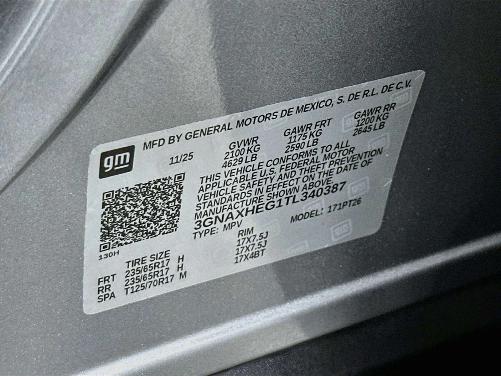 Used 2026 Sterling Gray Metallic Chevrolet LT image 32