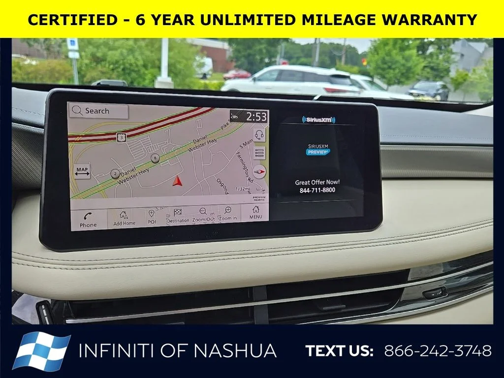 Certified Used 2024 White INFINITI LUXE image 23