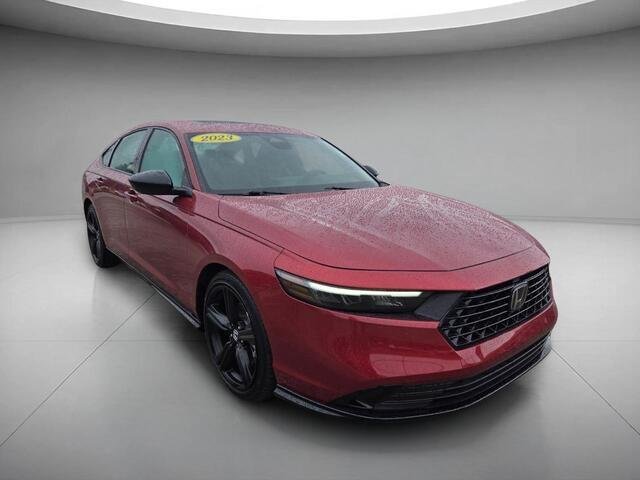 Used 2023 Radiant Red Metallic Honda Sport-L image 7