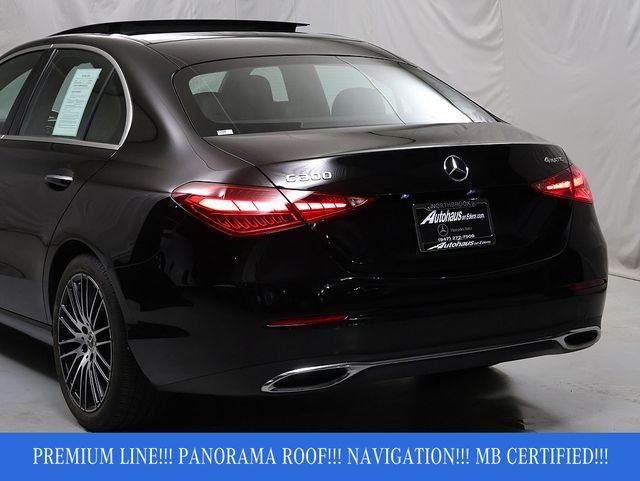 Certified Used 2023 Black Mercedes-Benz C 300 image 8