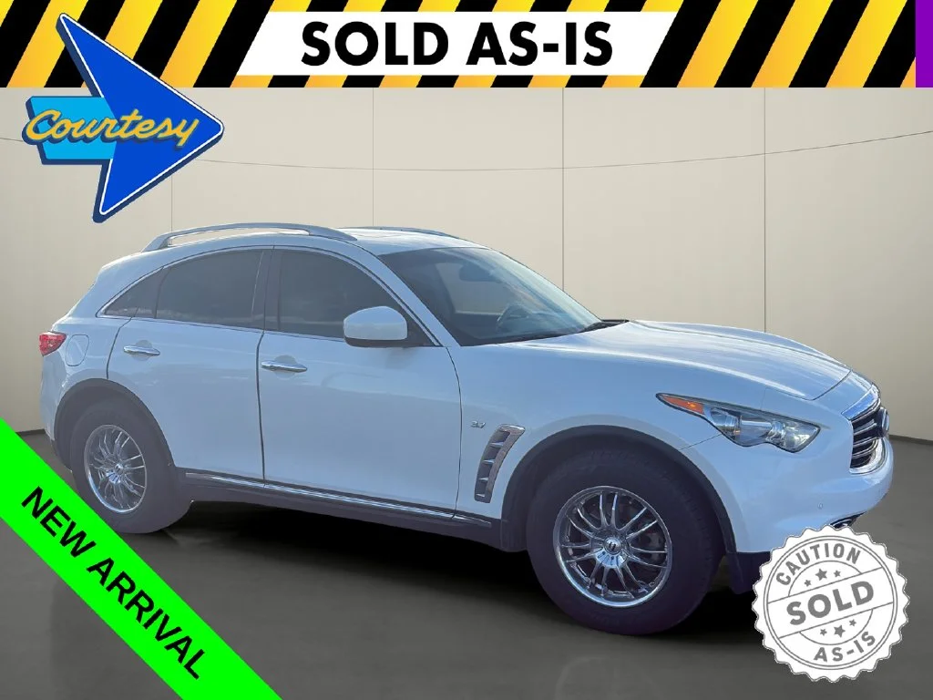 Used 2014 White INFINITI Base image 1
