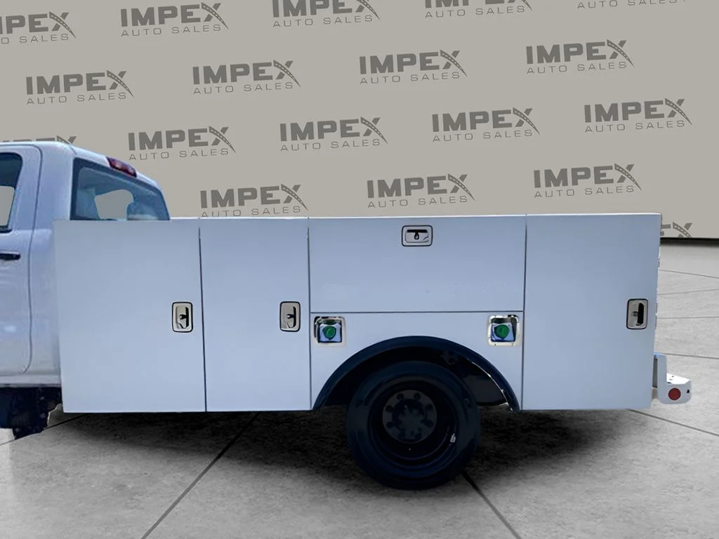 Used 2024 White Chevrolet Utility Body 12 Foot STHAL image 4