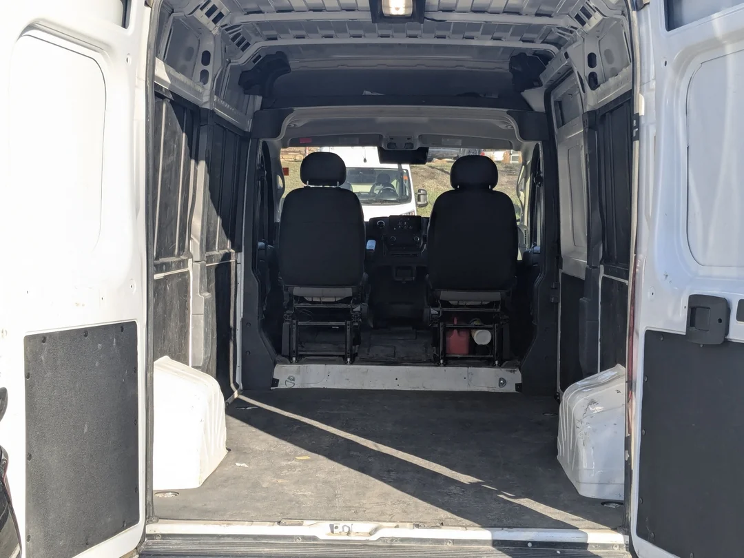 Certified Used 2025 White RAM Tradesman - - C/V HR 136 WB - Pkg 22B - Convenience Grp - Mopar Cargo Mat - Wall Paneling & More! image 23