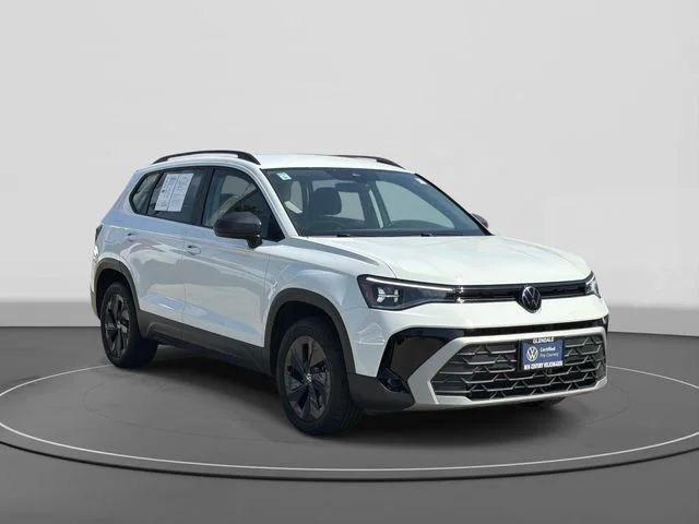 White 2025 Volkswagen Taos SUV / Crossover Front-Wheel Drive