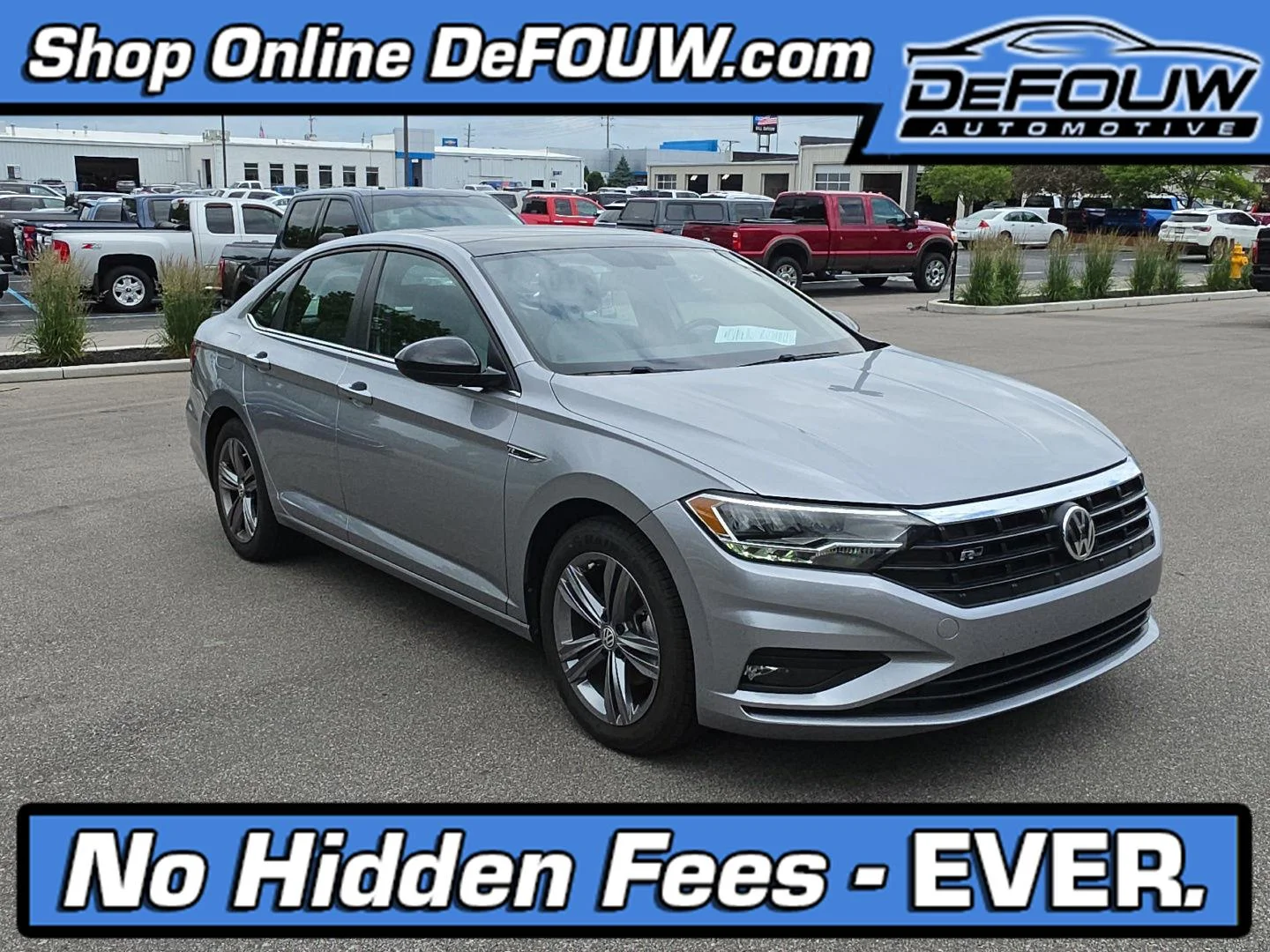 Used 2021 Pyrite Silver Metallic Volkswagen R-Line image 1