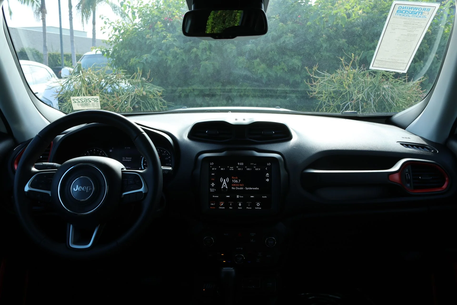Used 2023 White Jeep Trailhawk image 7
