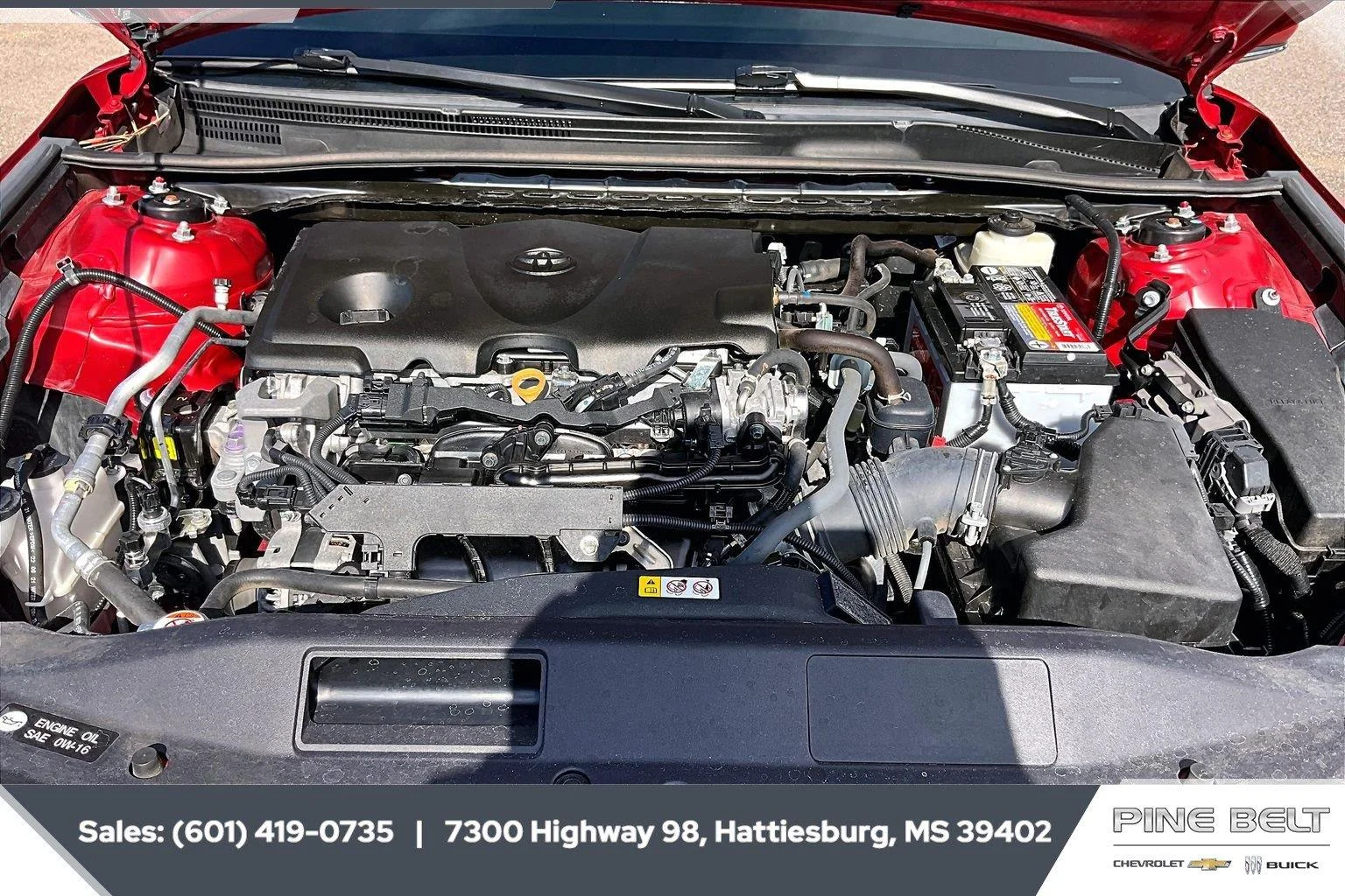 Used 2022 Supersonic Red Toyota SE image 8