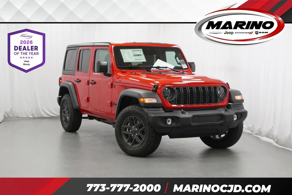 New 2026 Firecracker Red Clearcoat Jeep Sport S image 1