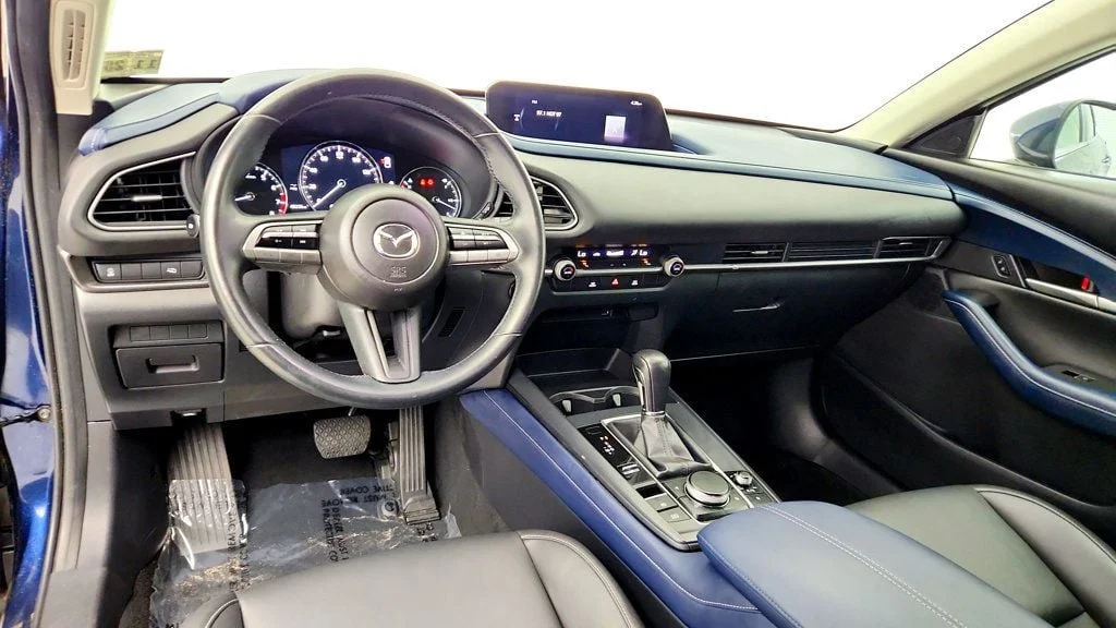 Used 2021 Deep Crystal Blue Mica Mazda Select AWD image 12