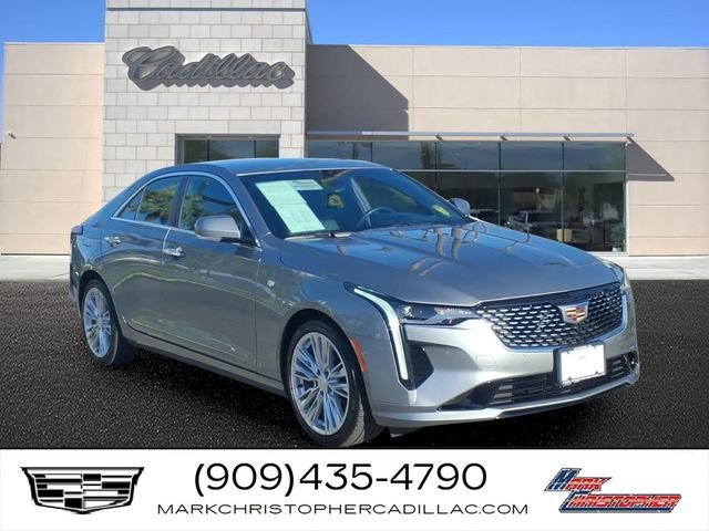 Used 2023 Argent Silver Metallic Cadillac Premium Luxury image 1