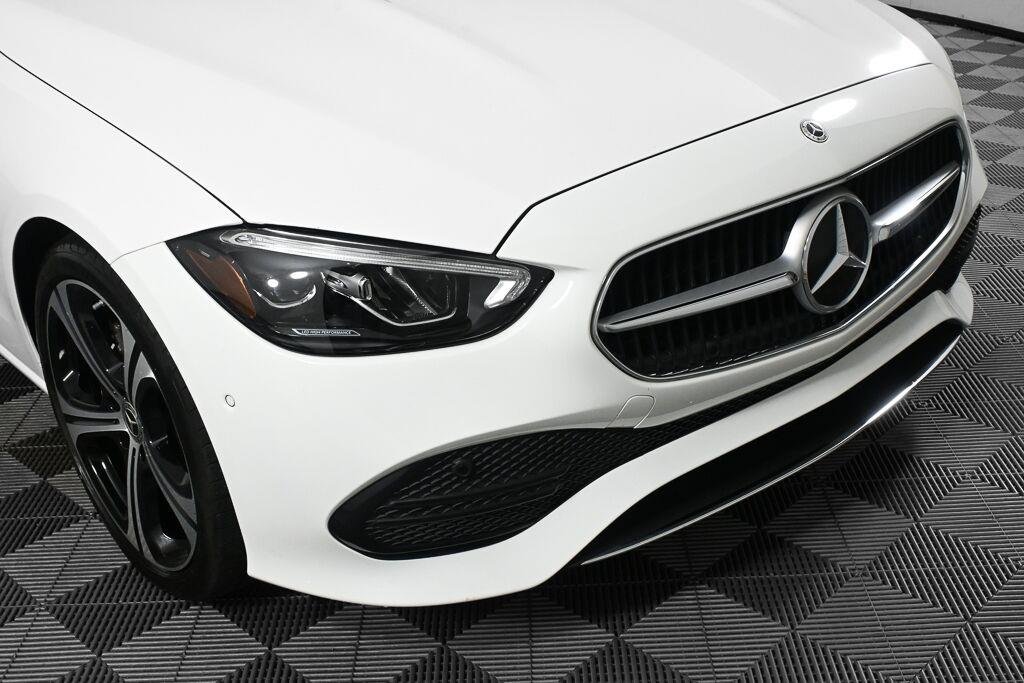 Certified Used 2024 Polar White Mercedes-Benz C 300 image 34