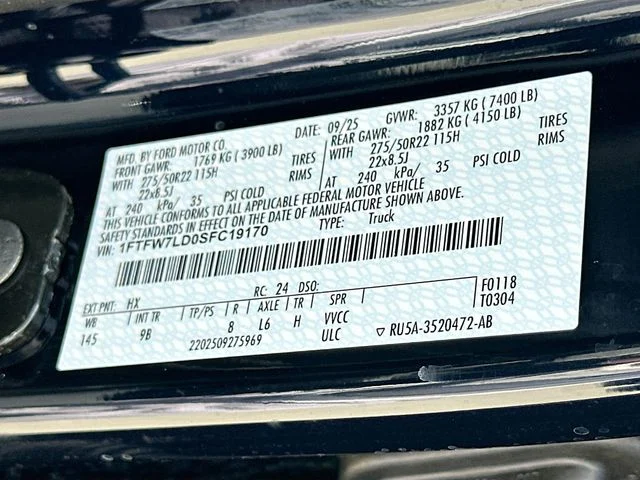 Certified Used 2025 Blue Ford Platinum image 32