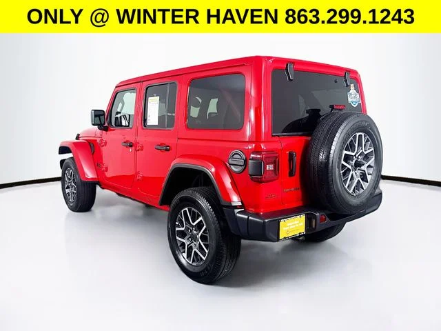 Used 2025 Red Jeep Sahara image 5