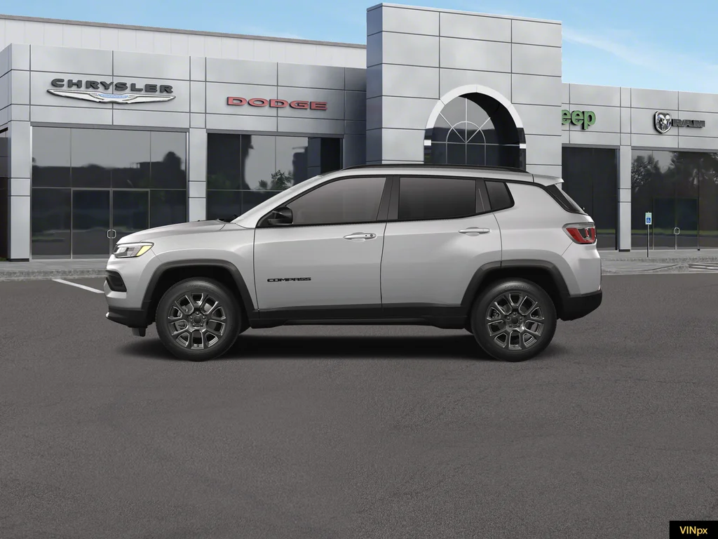 New 2026 Silver Zynith Metallic Clear-Coat Exterior Paint Jeep Latitude image 2