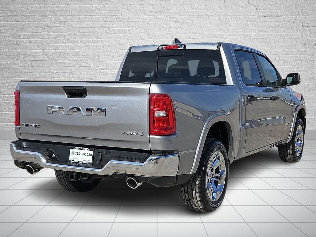 New 2026 Billet Silver Metallic Clear-Coat Exterior Paint RAM Big Horn/Lone Star image 4