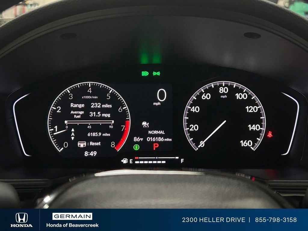 Certified Used 2025 Urban Gray Pearl Honda 4D SPORT image 51