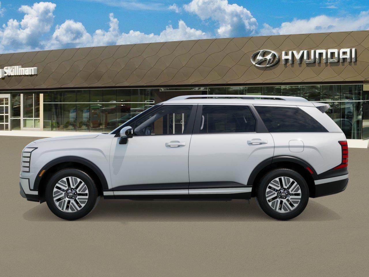 New 2026 Creamy White Pearl Hyundai Blue SEL 8P image 3